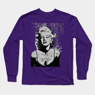 Marilyn Monroe portrait Long Sleeve T-Shirt